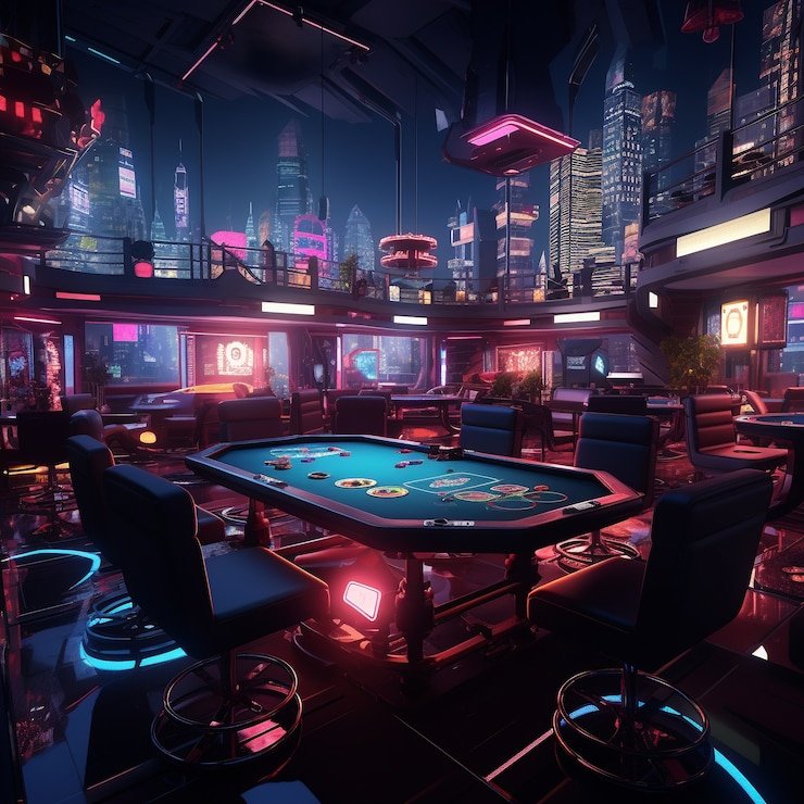 Studio live dealer bankertoto menampilkan meja blackjack dan roulette dengan dealer profesional